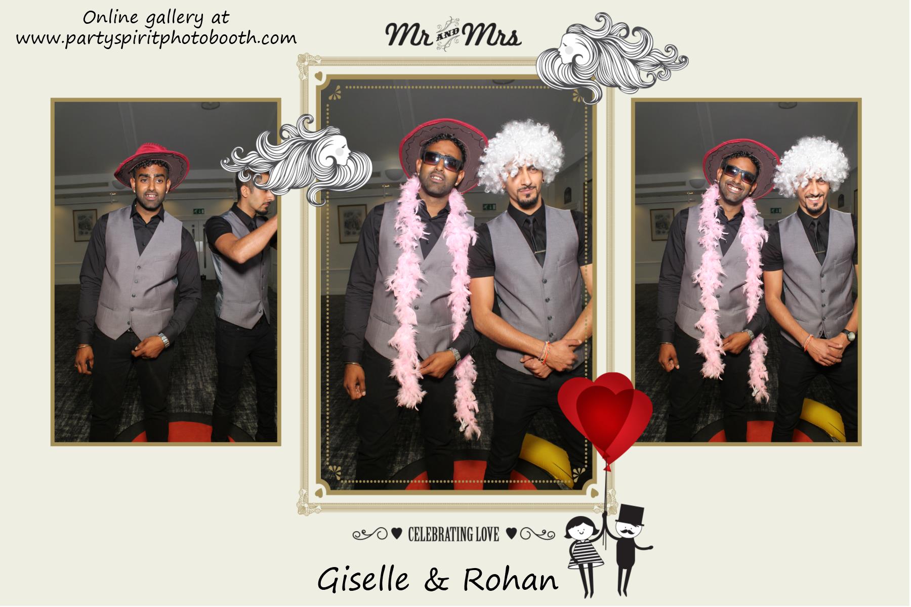 Giselle and Rohan's Wedding | View more photos from the event at gallery.partyspiritphotobooth.com/u/PartySpiritPhotoBooth/Giselle-and-Rohans-Wedding